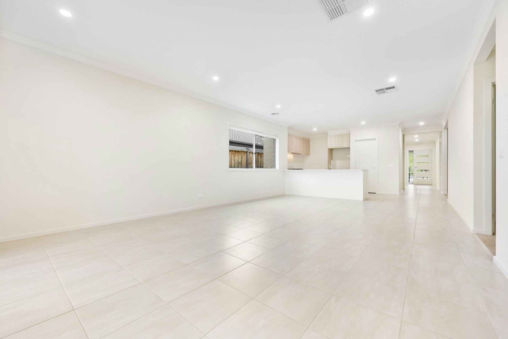 Open-Plan Living & Kitchen