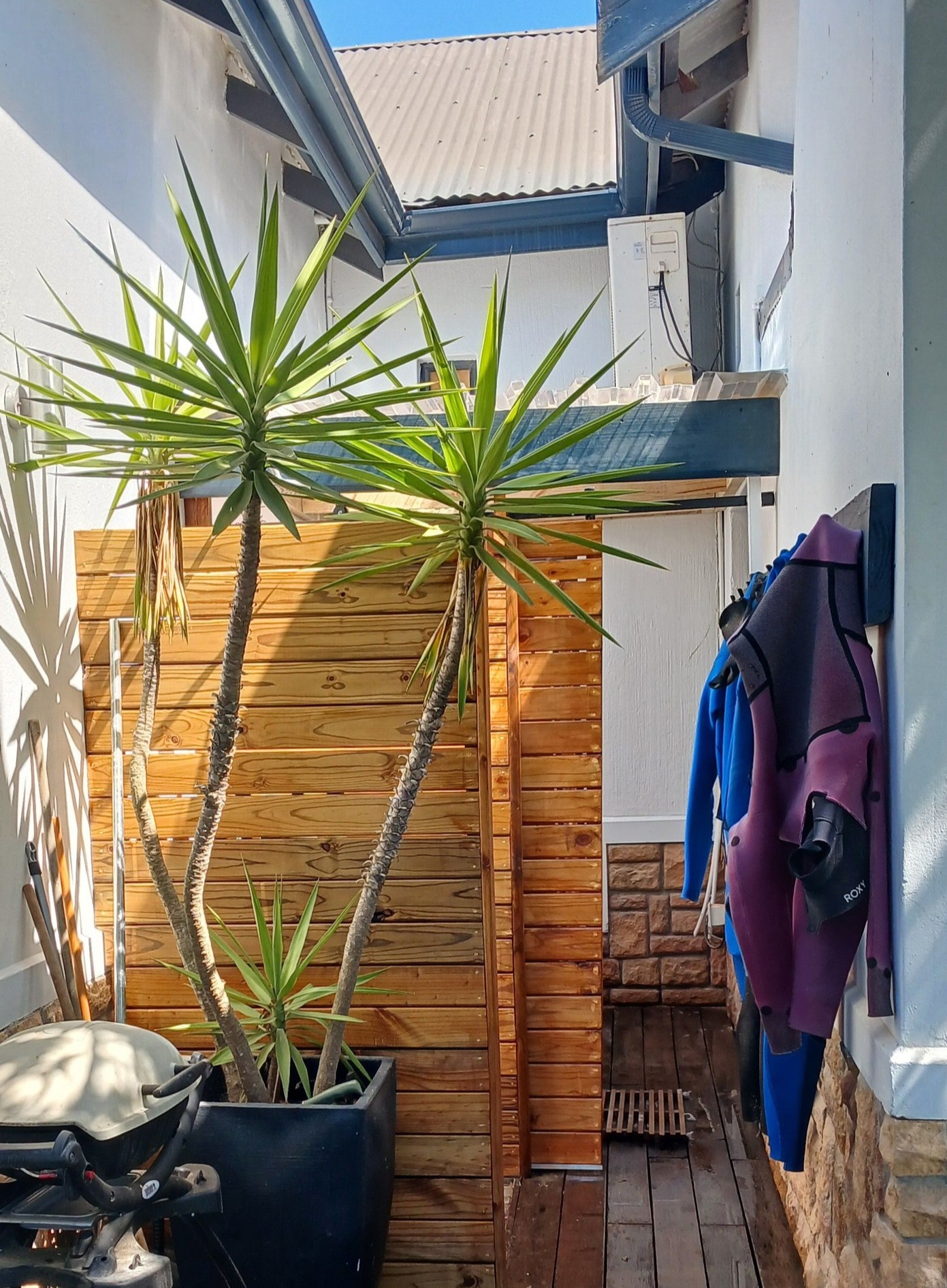 Surfer's Outdoor Shower